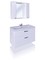 Мебель для ванной подвесная «Sanstar» Cristal 100 белая, фото №1