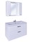 Мебель для ванной подвесная «Sanstar» Cristal 100 белая, картинка №2