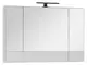 Зеркальный шкаф «Aquanet» Верона 100 без света белый, фото №1