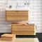 Мебель для ванной подвесная «Vitra» Nest Trendy 80 с 1 ящиком древесина, изображение №4