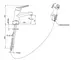 Смеситель для раковины с гигиеническим душем «Paini» Bios 05CR205/574 хром, картинка №2