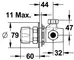 Смеситель для душа «Presto» Alpa S 35176 хром, картинка №2