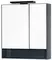 Зеркальный шкаф «Aquanet» Виго 80 без света сине-серый, фотография №3