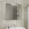 Зеркальный шкаф «Albert&Bayer» Elegance 80/70BM без света белый, картинка №2