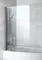 Шторка на ванну стеклянная «Riho» Novic Z108L Lyra 90/150 прозрачная левая, фото №1