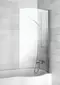 Шторка на ванну стеклянная «Riho» Novic Z108D Dorado 80/150 прозрачная правая, фото №1
