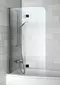Шторка на ванну стеклянная «Riho» Novik Z500 Universal 100/150 прозрачная универсальная, фото №1
