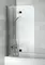 Шторка на ванну стеклянная «Riho» Novik Z500 Delta 90/150 прозрачная универсальная, фото №1