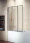 Шторка на ванну стеклянная «Riho» Alta 100/140 прозрачная/Satin универсальная, фото №1