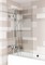 Шторка на ванну стеклянная «Riho» Scandic Mistral M109V 85/150 прозрачная левая, фото №1