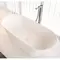 Ванна из литьевого мрамора «Riho» Barca 170/79 с ножками с сифоном белая, фотография №3