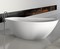 Ванна из литьевого мрамора «Riho» Granada 190/90 с ножками без сифона белая левая, фото №1