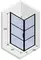 Душевой угол-ограждение «Riho» Grid GB201 100/100 прозрачный без поддона универсальный, картинка №2