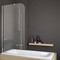 Шторка на ванну стеклянная «Radaway» Torrenta PNJ II 80/150 прозрачная/хром левая, фото №1