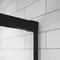 Душевая дверь «Radaway» Idea Black DWJ 160 прозрачная/чёрная правая, картинка №2