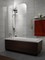 Шторка на ванну стеклянная «Radaway» Torrenta PND II 101/150 прозрачная/хром левая, фото №5