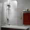 Шторка на ванну стеклянная «Radaway» Torrenta PND II 101/150 прозрачная/хром левая, фото №1