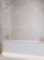 Шторка на ванну стеклянная «Radaway» Idea PNJ II 100/150 прозрачная/хром универсальная, фотография №3
