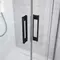 Шторка на ванну стеклянная «Radaway» Idea Black PN DWD 180/150 прозрачная/чёрная, изображение №4