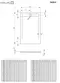Душевой поддон «Radaway»  Teos F white 120/100 низкий из литьевого мрамора прямоугольный без сифона, картинка №2