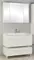 Мебель для ванной подвесная «Aquaton» Мадрид 100 М с 2 ящиками белая, фото №1