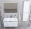 Мебель для ванной подвесная «Aquaton» Шерилл 85 белая, изображение №8