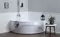 Ванна акриловая «Aquanet» Vitoria 130/130 с каркасом без сифона белая, изображение №4