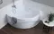 Ванна акриловая «Aquanet» Vitoria 130/130 с каркасом без сифона белая, картинка №6