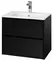 Мебель для ванной подвесная «Aquaton» Римини 80 чёрная, картинка №2