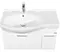 Мебель для ванной подвесная «Aquaton» Инди 83 белая, изображение №4