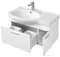 Мебель для ванной подвесная «Aquaton» Инди 83 белая, фотография №3
