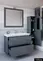 Мебель для ванной подвесная «Sanflor» Модена 105 серая, фотография №3