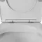 Подвесной унитаз безободковый «Owl 1975» Vatter Ruta-H белый с сиденьем дюропласт с микролифтом белый, изображение №4