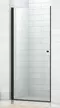 Душевая дверь «Cezares» ECO-O-B-1-90-C-NERO 90/190 прозрачная универсальная, фото №1