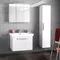 Мебель для ванной подвесная «Diborg» Lande Q 80 с ящиком белая, картинка №2