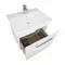 Мебель для ванной подвесная «Diborg» Lande Q 70 с ящиком белая, изображение №4