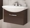 Мебель для ванной подвесная «Aquaton» Ария 65 тёмно-коричневая, картинка №2