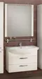Мебель для ванной подвесная «Aquaton» Ария 80 М белая, фото №1