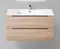 Тумба с раковиной «Belbagno» Etna 90 (BB900ETL) подвесная Rovere Bianco, фото №1