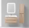Тумба с раковиной «Belbagno» Etna 90 (BB900ETL) подвесная Rovere Bianco, изображение №4
