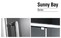 Душевой угол-ограждение «Gemy» Sunny Bay S28081 100/100 прозрачный без поддона универсальный, фотография №3