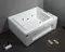Гидромассажная ванна акриловая «Gemy» G9268 K 185/150 с каркасом с сифоном белая, изображение №8