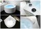 Гидромассажная ванна акриловая «Gemy» G9251 K 140/140 с каркасом с сифоном белая, изображение №4