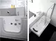Гидромассажная ванна акриловая «Gemy» G9246 B 170/80 с каркасом с сифоном белая правая, фотография №3