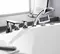 Гидромассажная ванна акриловая «Gemy» G9230 K 150/150 с каркасом с сифоном белая, фотография №3