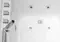 Гидромассажная ванна акриловая «Gemy» G9066 II K 171/86 с каркасом с сифоном с ручками белая правая, фото №5