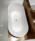 Ванна акриловая «Abber» AB9294 169/80 с каркасом с сифоном белая, фотография №3