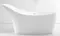 Ванна акриловая «Abber» AB9245 169/75 с каркасом с сифоном белая, картинка №2
