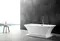 Ванна акриловая «Abber» AB9238 170/80 на подиуме с сифоном белая, картинка №2