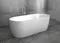 Ванна акриловая «Abber» AB9219 175/80 с каркасом с сифоном белая, картинка №6